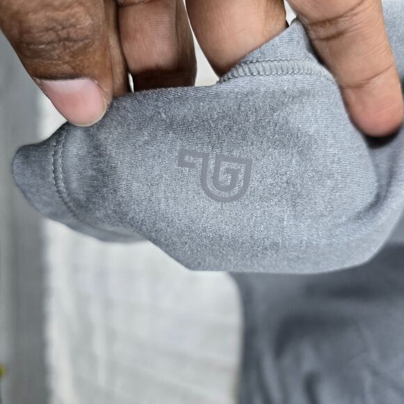 Public Rec Men’s Gray Go-To Crew Long Sleeve T-Shirt Size L - Picture 7 of 10